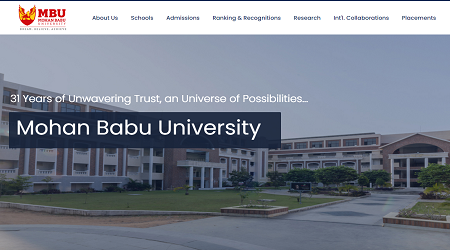 Mohan Babu University