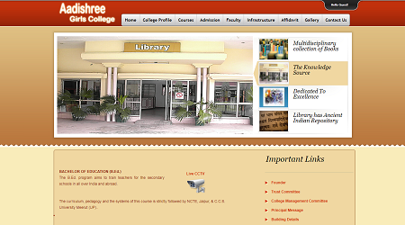 Aadishree Girls College for Higher Education, Meerut