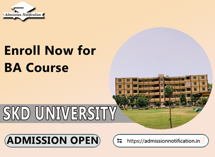BA Admission Guidelines in SKD University