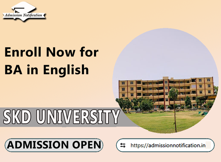 BA English Admission Guidelines in SKD University