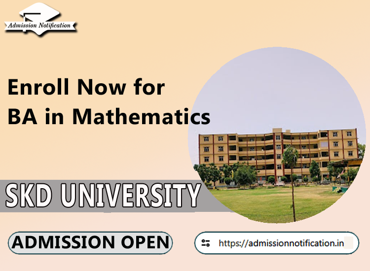 BA Mathematics Admission Guidelines in SKD University