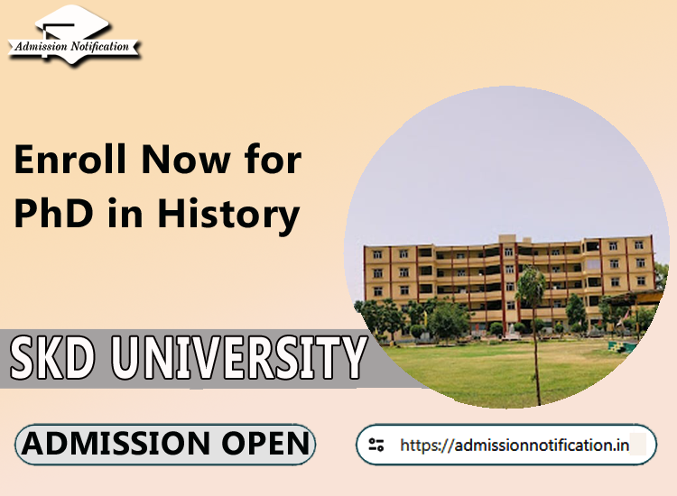 PhD History Admission Guidelines in SKD University